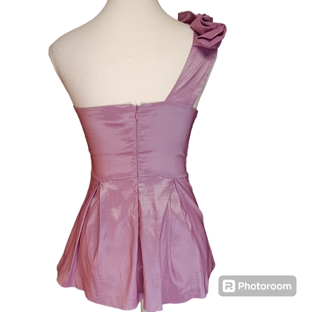 Daisy Top Pink Shimmer Gorgeous Women's Size Small - Picture 5 of 7